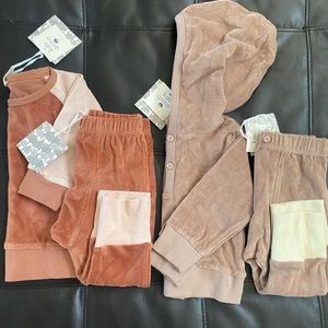 kate quinn velour sets